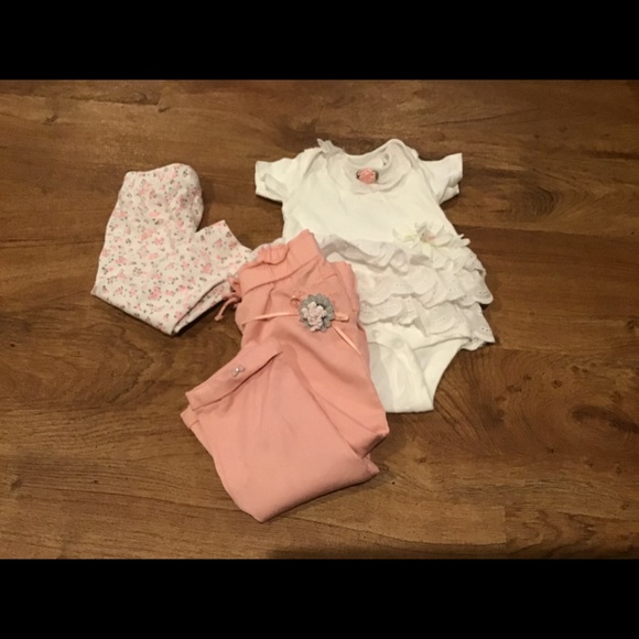 Other - Pants 3-4 months with free top (6-9 months)